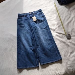 Madewell Wide-Leg Crop Jeans